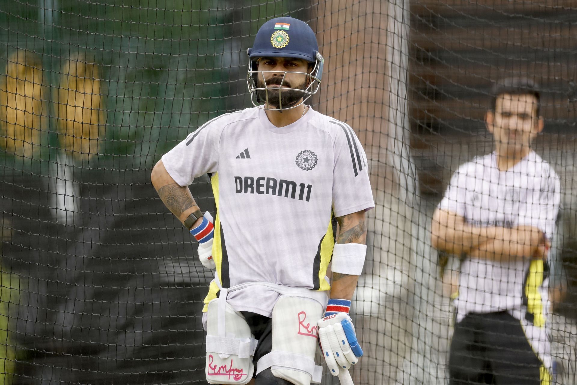 Virat Kohli's poor form continued in the BGT. Source: Getty